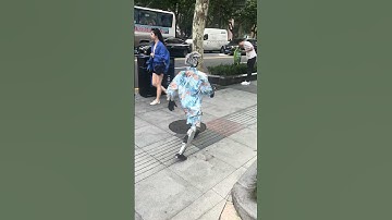 Robots in Shanghai. #china #humanoidrobot #tech #shanghai