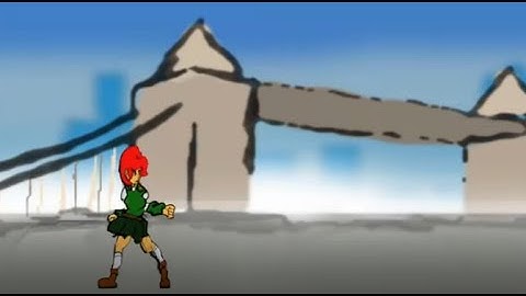 2D Fighting Game Engine Demo - [P1] (Using C# and Win2D)