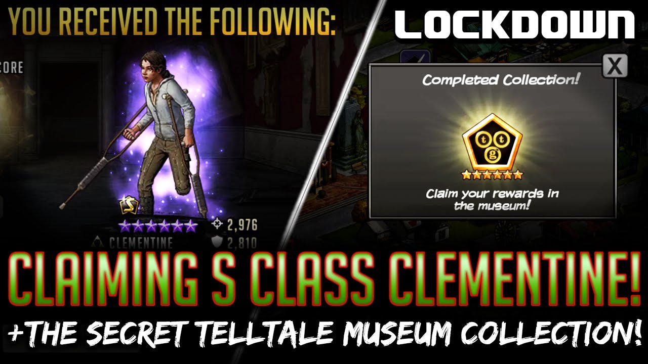 TWD RTS: Claiming S Class Clementine + Telltale Museum Collection! Walking Dead: Road to Survival