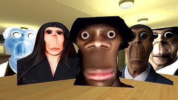 POV HI MY NAME IS AUUGHH ROSHALIA OBUNGA AND ALL NEXTBOTS #gmod #nextbots
