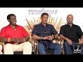 Wesley Snipes, Sly Stallone & Jason Statham interview for Expendables 3