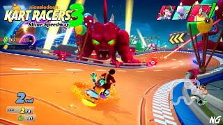 Nickelodeon Kart Racers 3 - All Characters And Stages Gameplay Walkthrough Part 80 - Kart Racing