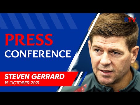 PRESS CONFERENCE | Steven Gerrard | 15 Oct 2021