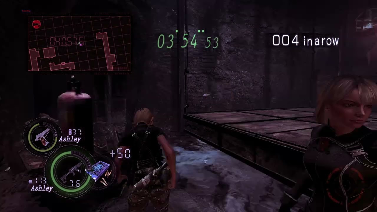 RE5 Brutal Maze ~ Ashley Krauser & Battlesuit Ashley ~ Killers Pack Reunion Mercenaries