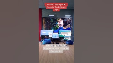 The new coming HDBT extenders rack-mount cage #Security system #centralizedpowersupply#HDBTextender