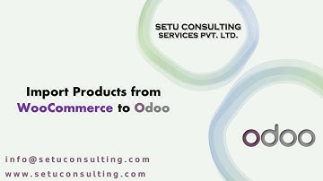 Import Products From WooCommerce to Odoo