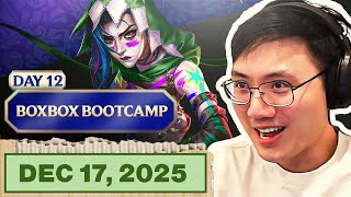 Day 12: BOXBOX BOOTCAMP! | I am sick | TFT Set 16 | Patch 16.1C @BoxBoxVoD