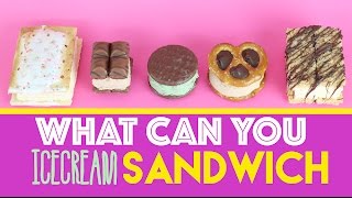 5 ICE-CREAM SANDWICHES | What Can You Ice Cream? | Elise Strachan | My Cupcake Addiction