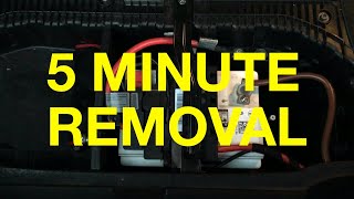 How to Remove a BMW 1 Series Car Battery Yourself in just 5 Minutes