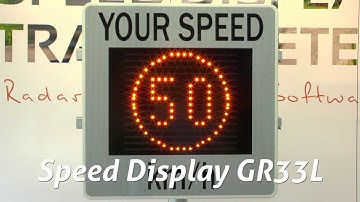 Speed Display GR33L (EN)
