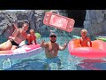 LAST TO LEAVE THE POOL WINS A NINTENDO SWITCH LITE!
