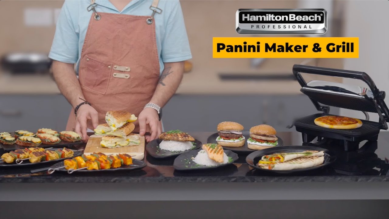 HBB Panini Maker & Griller  Hamilton Beach India 