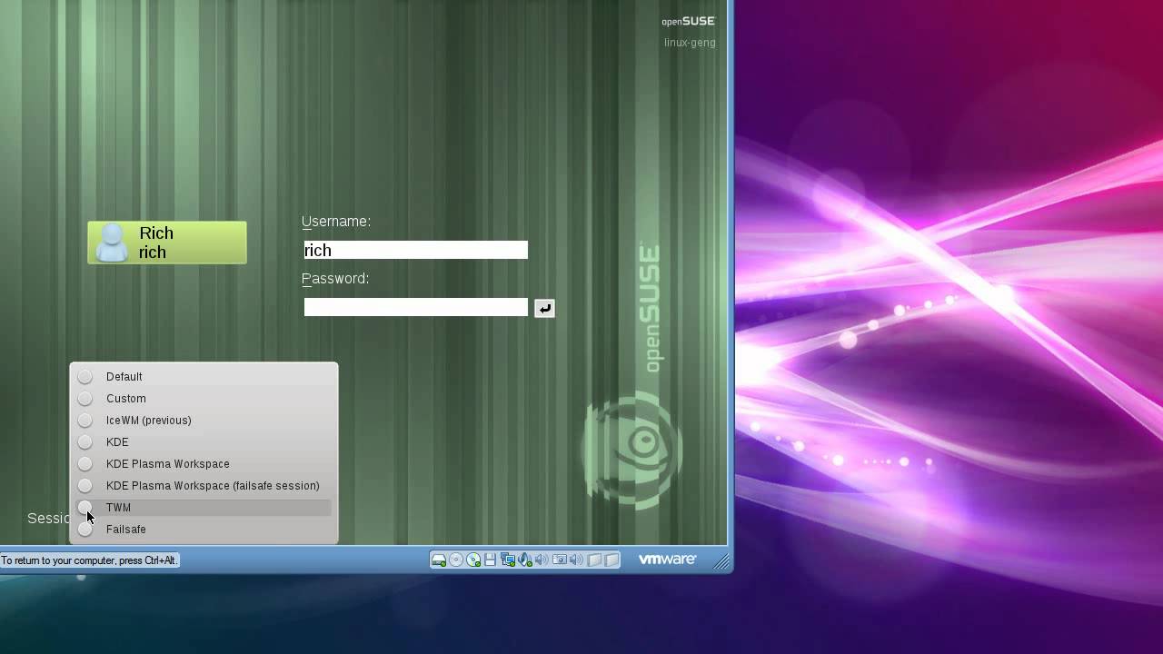 openSUSE Minimalist Desktop Environments YouTube