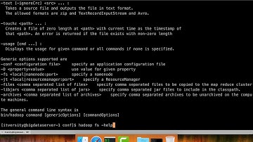 Cloudera Administration - HDFS Commands - Getting Help and Running Commands on Remote Clusters