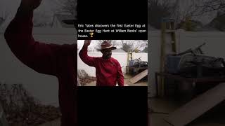 the Easter egg hunt at my open house