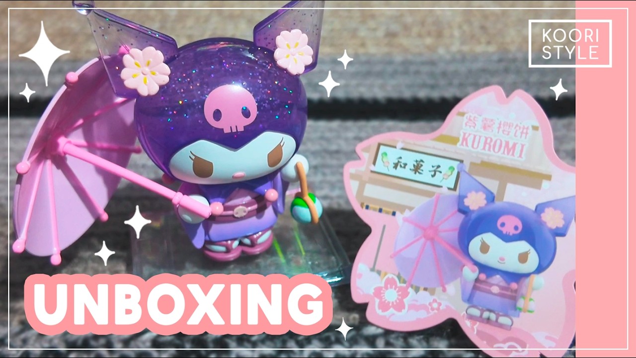 Sanrio Blind Box: Blossom And Wagashi (Kuromi Ver.) 🌸