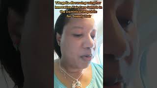 Dominican Republic Hair Spray Sample. #hairproducts #sweatyhair #hairproblems #hair #hairproduct