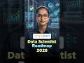 🔥Data Scientist Roadmap 2026 | Your Guide to a Successful Career! #shorts  #simplilearn