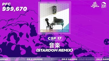 音楽 (STARDOM Remix) CSP 999,670 DDR WORLD 2025