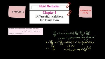 Fluid Mechanics Solution, Frank M. White, Chapter 4, Differential Relations for Fluid Flow, Problem5