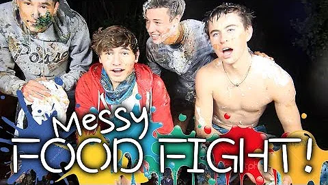 4 Guys Get Messy | Jc, Kian, Nash & Cameron