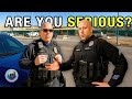 Entitled Karen Cops Lose Control Over ID FAIL | Corrupt Cops Caught