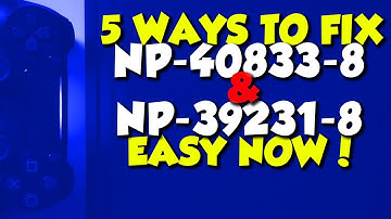 ✅ HOW TO FIX CANNOT CONNECT TO SERVER (NP-40833-8 & NW-39231-8) *WORKING 2020*