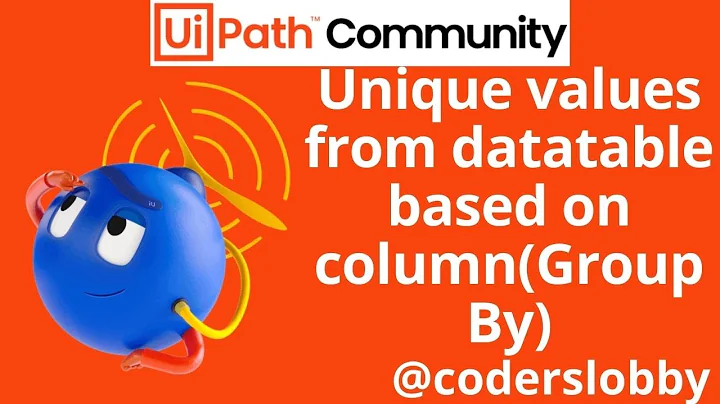 LINQ - Unique Rows From Datatable Based On Column | Uipath Tutorial | Linq in Uipath