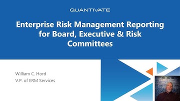 Enterprise Risk Management Reporting for Board, Executive, and Risk Committees