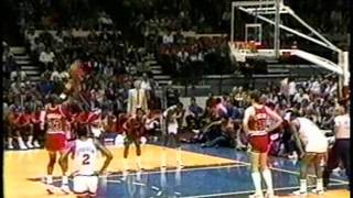 Michael Jordan 33 pts vs Knicks - MSG Debut - 1984
