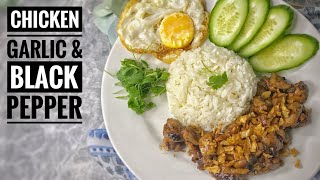 How to Make Thai Garlic Pepper Chicken [Gai Gratiem Prik ... 