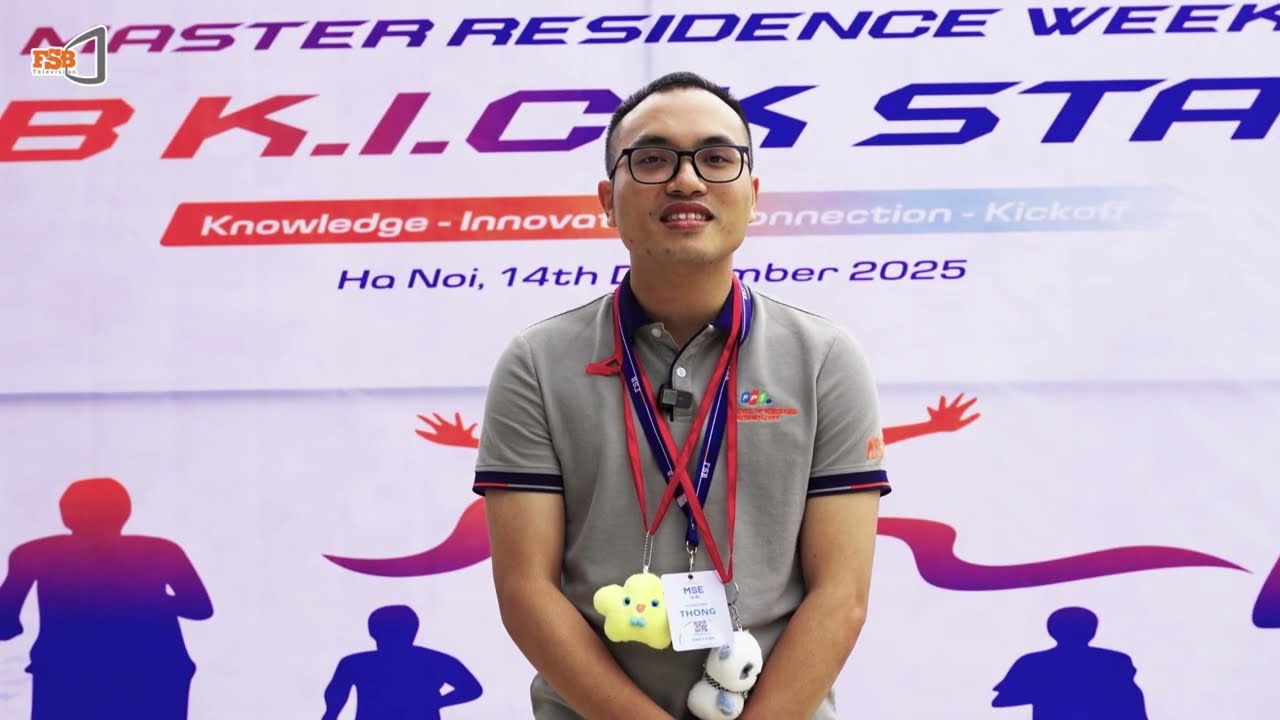 Quản lý dự án (Project Manager) Vương Xuân Thong chia sẻ lý do lựa chọn học thạc sĩ KTPM tại FPT