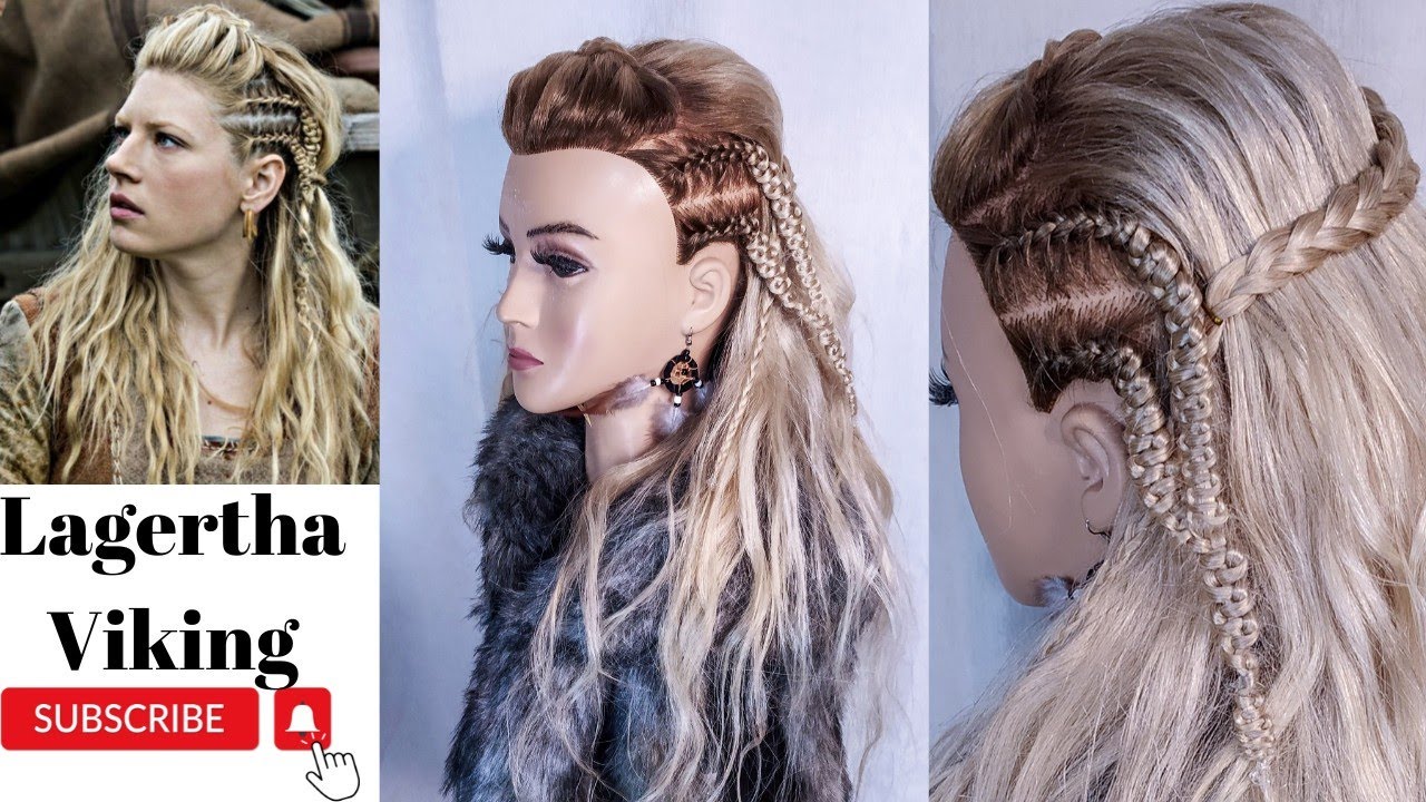 ❤️Peinado vikingos Lagertha /Viking hairstyle Lagertha❤️