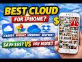 iPhone Storage Full? Best Cloud Options for Photos &amp; Videos (iCloud, Google, OneDrive, Dropbox)