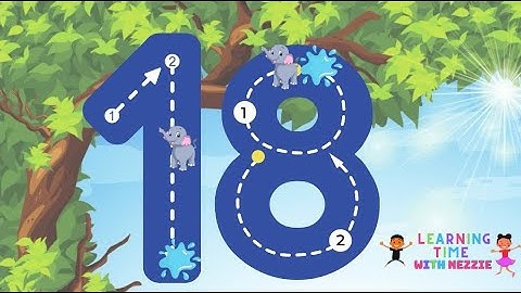 How to Write Numbers for Children 11-20 | Numbers for Kids | Teaching Writing Numbers for Preschool
