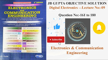 JB Gupta Digital Electronics Solution | JB Gupta Electronics & Communication Engineering Solution