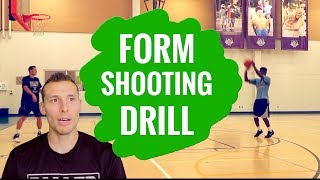Form shooting drill for basketball...it's a game