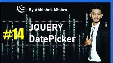 #14 jQuery DatePicker |  Date Format  | Set Minimum and Maximum date using jQuery 2020 in hindi