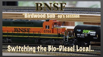 BNSF "Birdwood Sub" Bio Diesel ops session Part 1