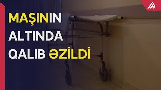 Yolu keçmək istəyən şəxsi maşın vurdu