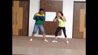 Neelofa Kickboxing Train Insta
