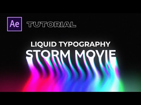 Liquid warp typography in After Effects [Tutorial]