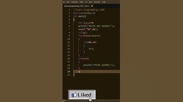 Write a C Program to Check whether number is Prime or not || learn_programming_1200