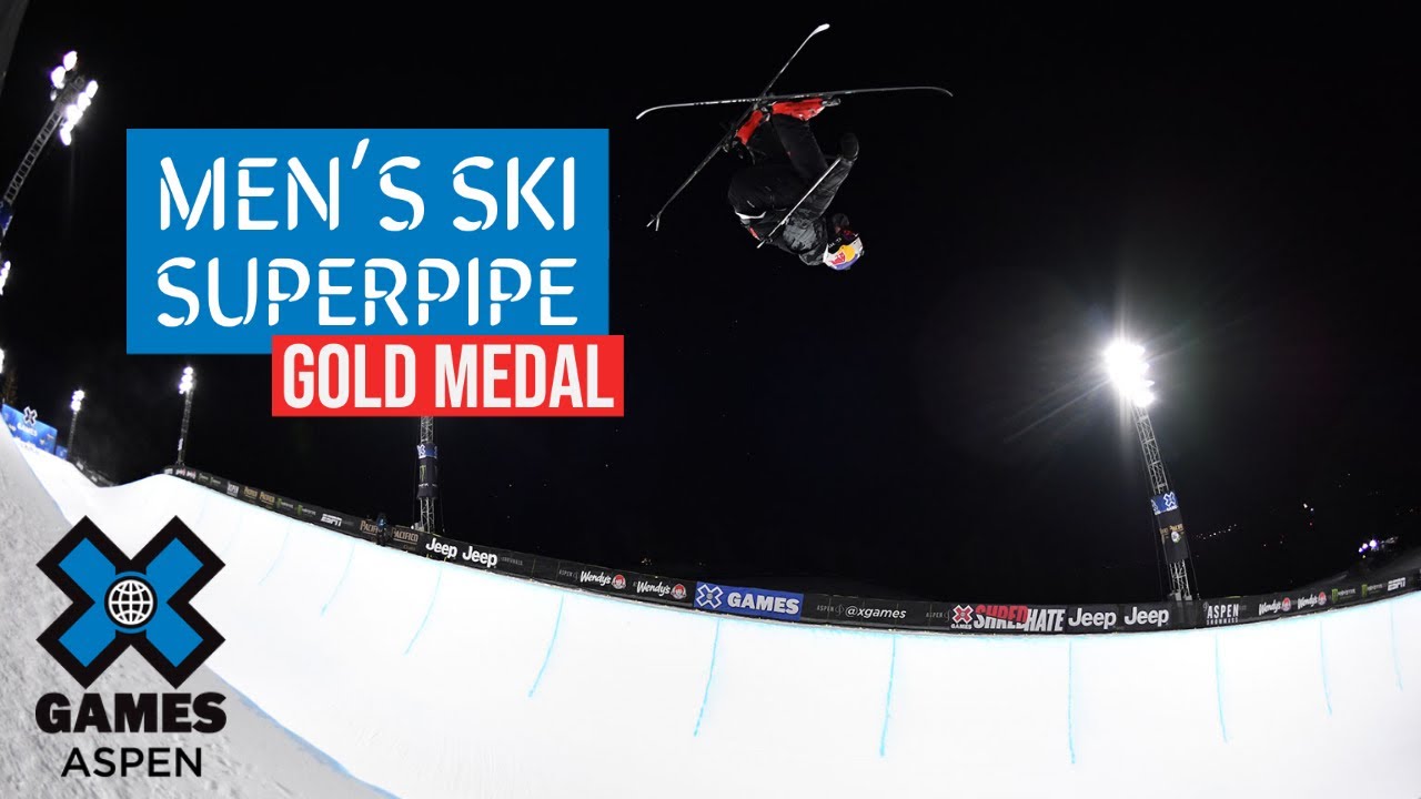 GOLD MEDAL VIDEO Men’s Ski SuperPipe X Games Aspen 2021 YouTube