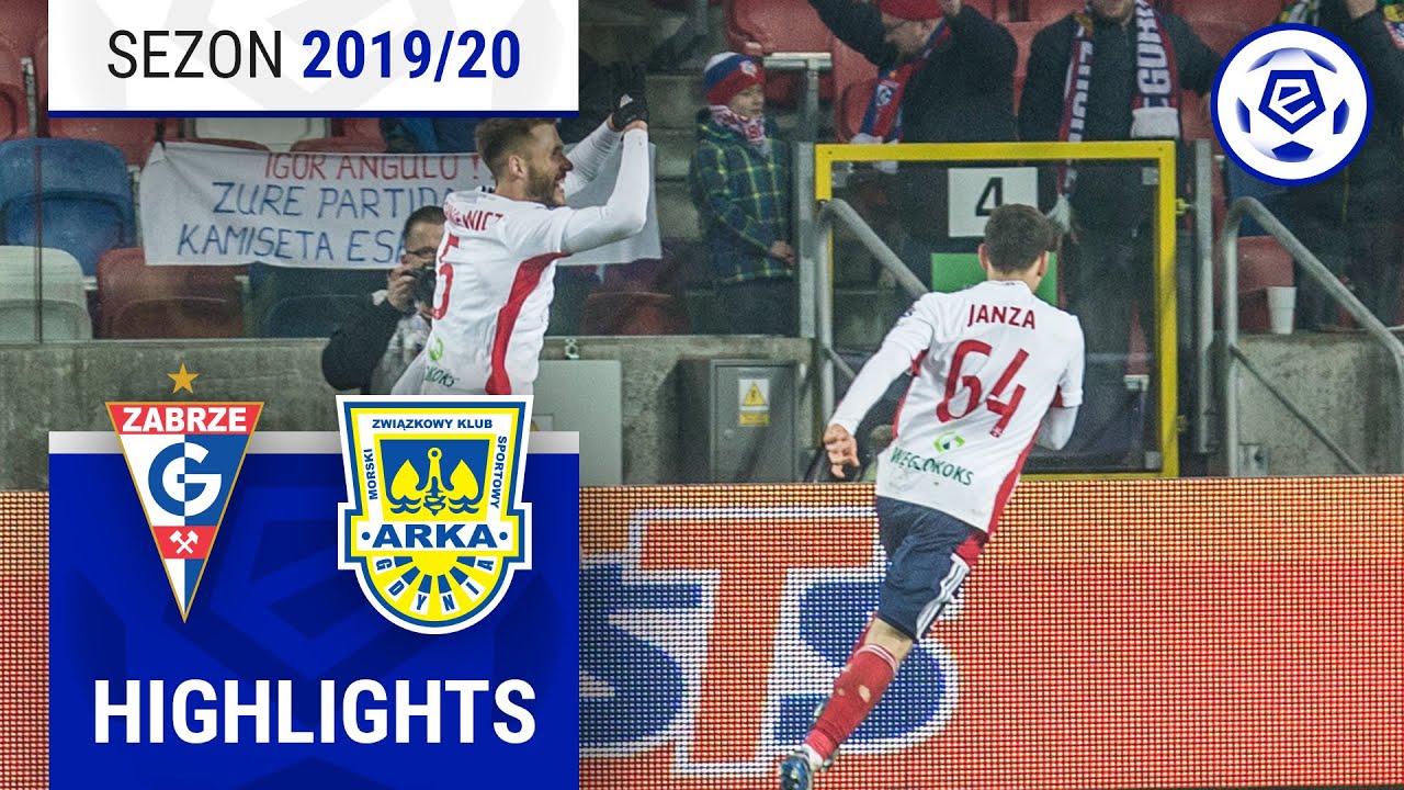Górnik Zabrze - Arka Gdynia 2:0 [Skrót] Ekstraklasa 22. Kolejka | 2019/20