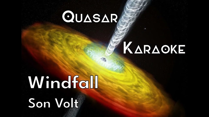 Windfall Karaoke version - Karaoke performance video thumbnail