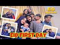 Eid first day  laiba ki hogyi mehndi kharab  laiba fatima  ahmad vlogs