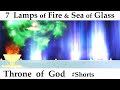 The Throne of God – 7 Lamps of Fire – Sea of Glass like Crystal – Revelation 4:5,6. #Shorts