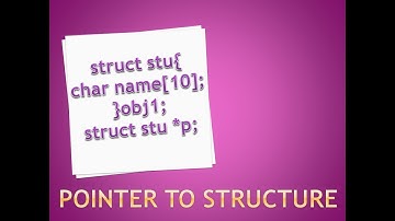 Structure in C | Pointer to Structure | part 4