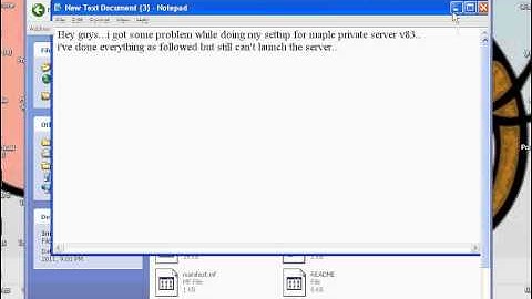 Maple private server v83 launch server problem